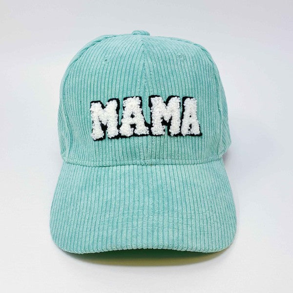 Pink Corduroy Baseball Hat — Santa Fe Momma Boutique